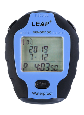 天福牌TF-K500 三排500道 1/1000秒 超大屏显示 蓝牙专业运动秒表