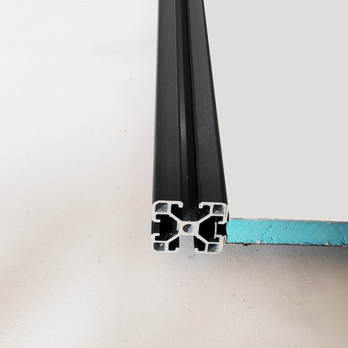 工业铝型材房车家具橱柜层板托 层板包边条 铝型材安装木板支架