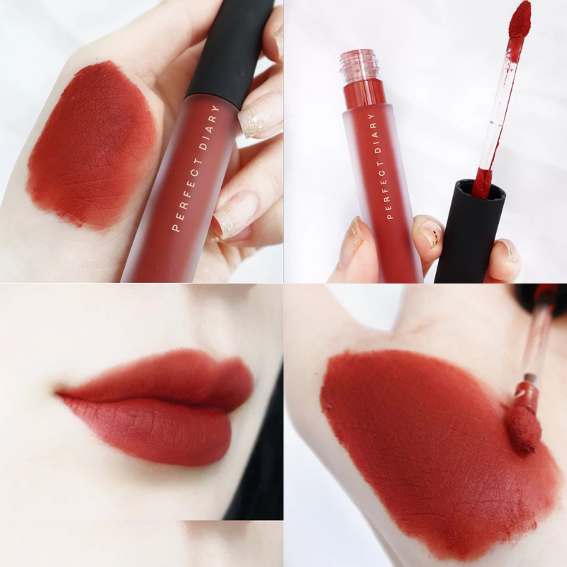 完美日记唇釉口红v07正品