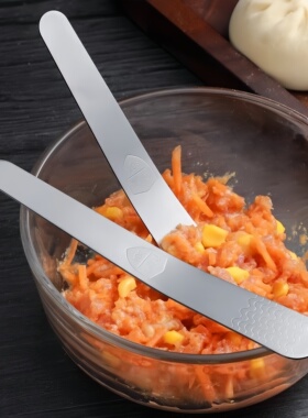 优质不锈钢包饺勺神器水饺包子工具搅馅挑馅勺馅挑勺包饺馄饨云吞