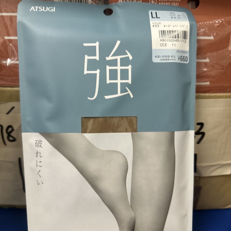 日本本土厚木丝袜强防钩丝春夏超薄连裤袜强包芯丝袜子女隐形现货