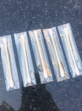 独立双头小包装酒店棉签1支装