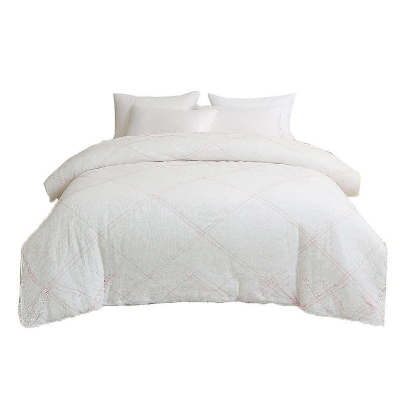 白色被芯被子春夏秋冬季加厚保暖褥子学生宿舍单人床被褥双人棉絮