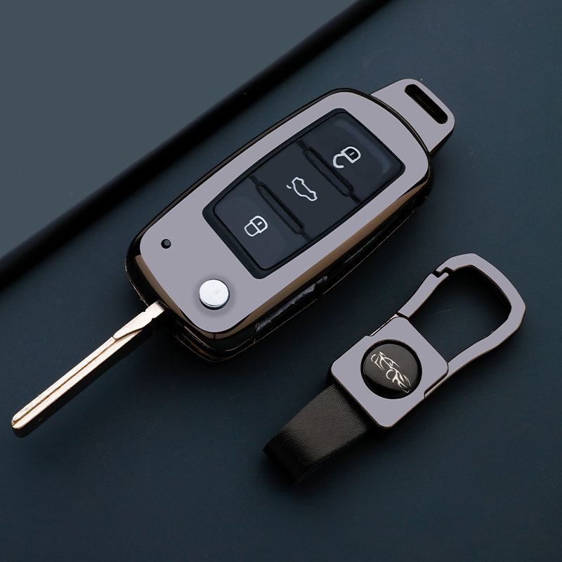 后配改装大众帕萨特探岳钥匙套