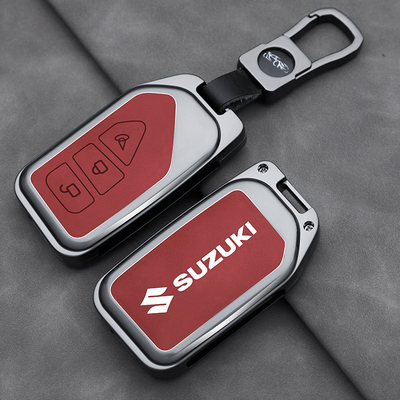 新款机车精灵钥匙套包铃木UY125H03A无钥匙启动改装遥控套保护壳