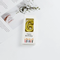 Новая цифровая свеча 6-Golden Color