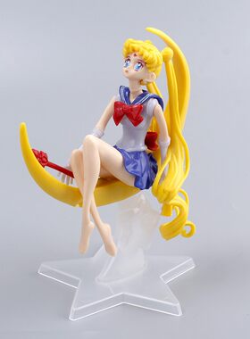 网红美少女战士水冰月蛋糕装饰摆件月亮女神公主儿童生日女孩公仔