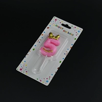 Розовая свеча 5