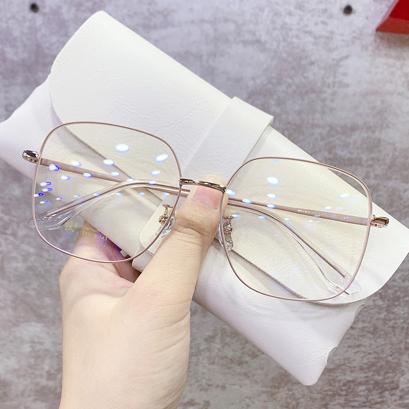 超轻防蓝光近视眼镜框架度数神器