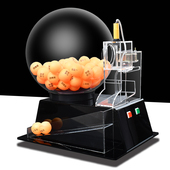 大号电动摇号机摇奖机选号器幸运大转盘双色球预测顺摇新品 摇球机