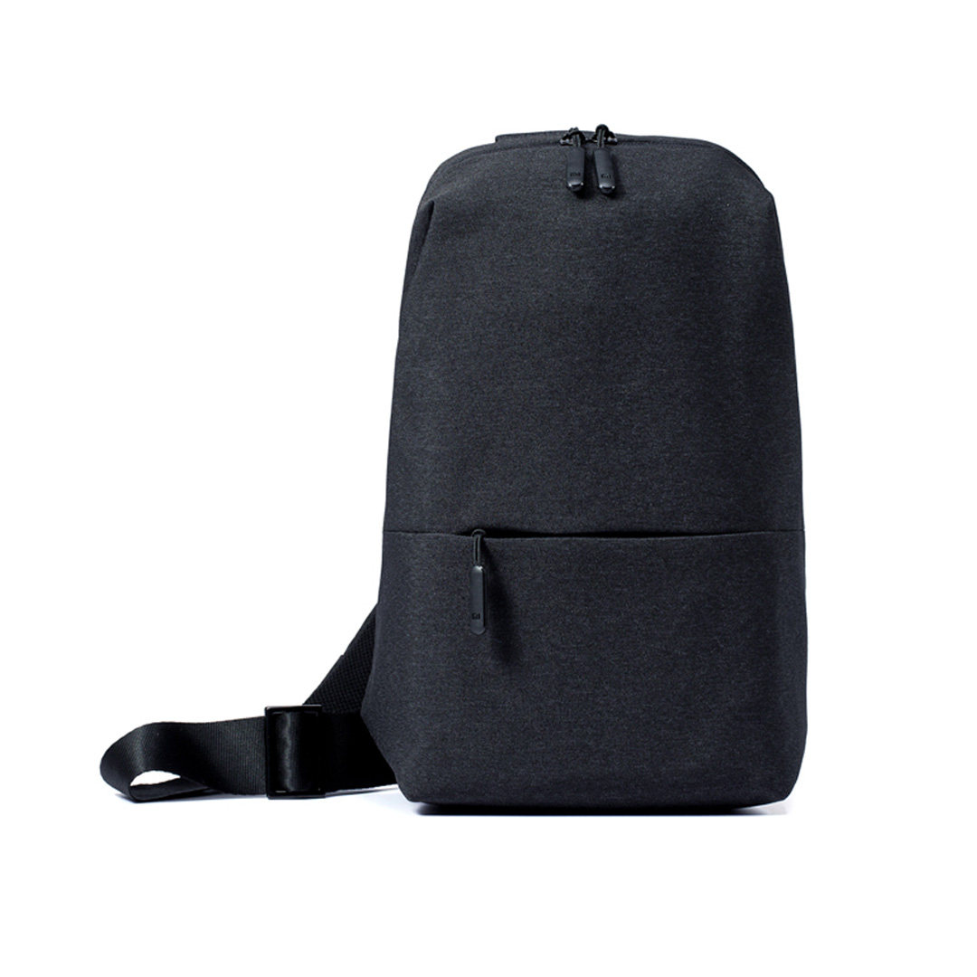 小米斜跨包单肩包小米胸包男款男士女米家多功能腰包休闲运动学生