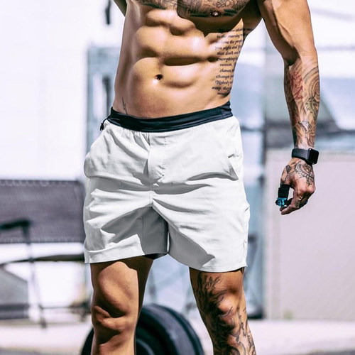 美式运动健身短裤男三分裤