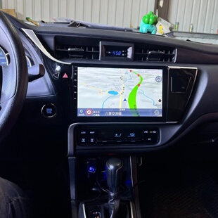 适用于台湾17-18年丰田卡罗拉Corolla  Altis大屏车机导航Carplay