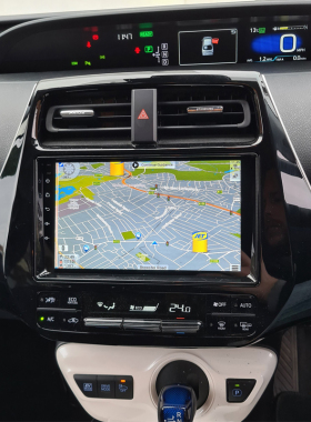 适用海外港澳台16年Toyota Prius50 PHV4代安卓机Carplay大屏导航