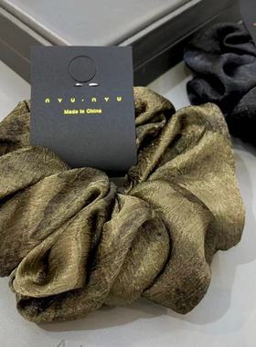 【梵栀】韩国高级感洋气水墨画大肠发圈新款发饰头绳头饰布艺发绳