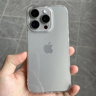 简约大孔透明壳适用苹果17promax手机壳高级感AIR新款iPhone16pro硅胶15pro男女14/13pro软壳12防摔11保护套