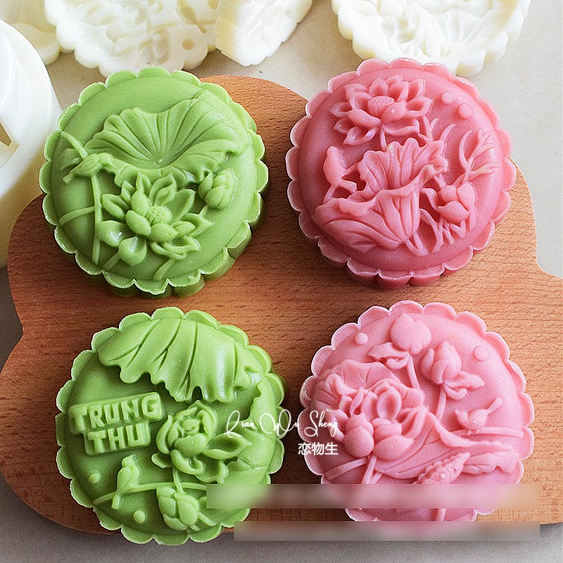 立体加厚广式150克月饼模具新品