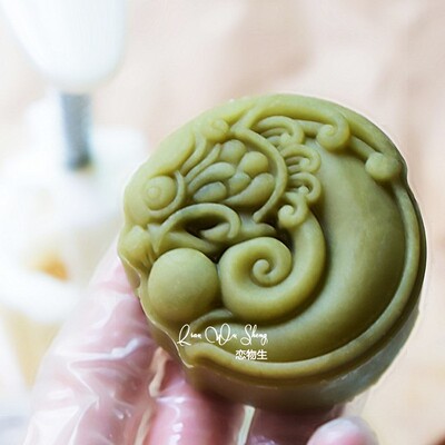 75克国潮立体异形广式月饼模具