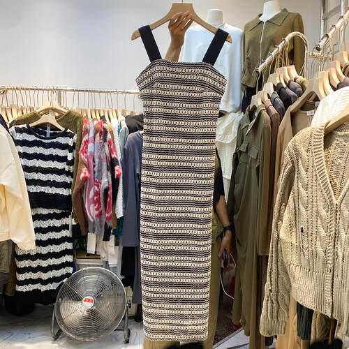 通勤A字裙法法式风连衣初