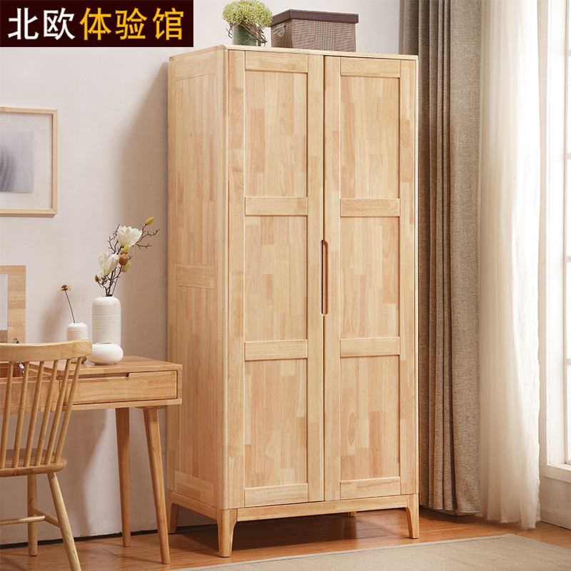 两四门衣柜小户型衣柜简约现代经济型实木板式大衣柜组合整体衣柜