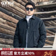 翻领羽绒服男复古潮牌宽松防风保暖外套上衣 工装 GxxH2025冬季 新款