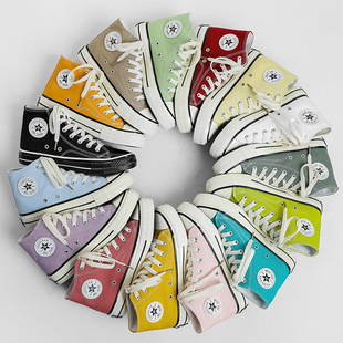 1970s复古高帮帆布鞋 ulzzang百搭布鞋 经典 男情侣 女学生2026年春季