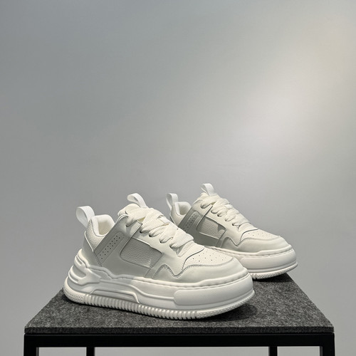 厚底增高面包鞋低帮小白鞋休闲鞋