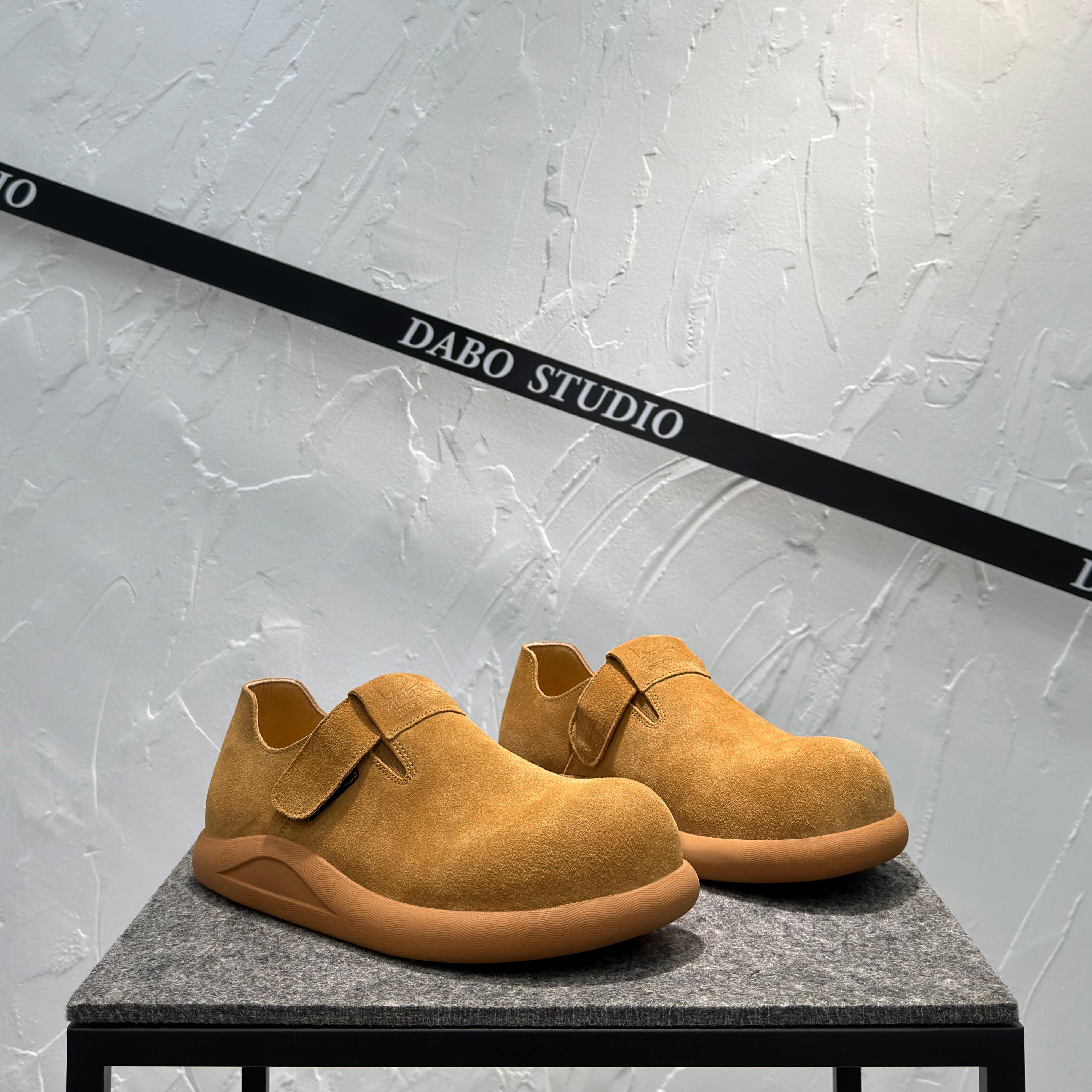 小土豆勃肯鞋男冬季全包大头鞋真皮软底乐福鞋百搭潮魔术贴休闲鞋,流行男鞋,软木鞋/勃肯鞋,淘宝优惠券,粉丝福利购,淘宝优惠卷