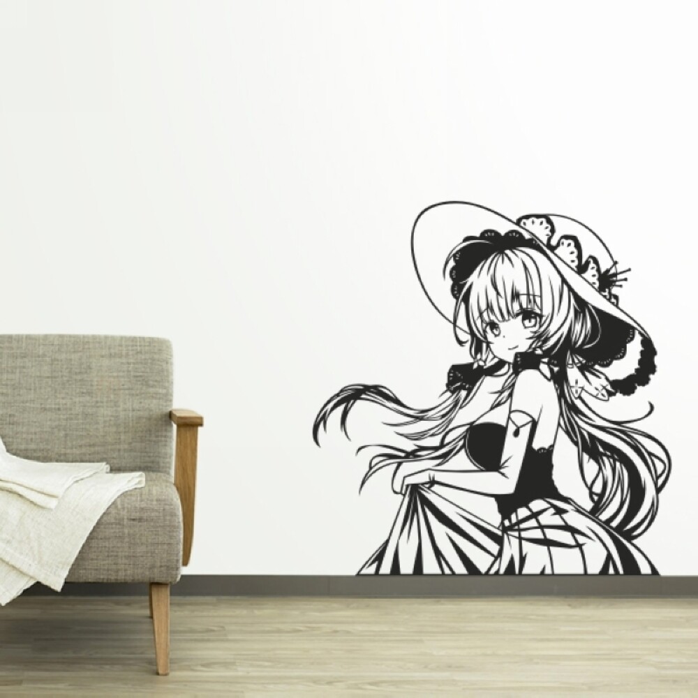 碧蓝航线墙画光辉拉菲贴纸
