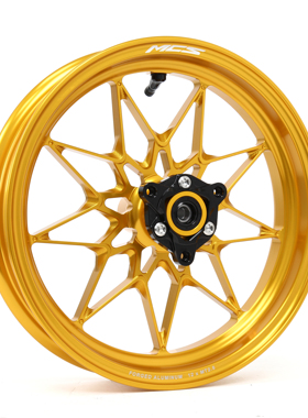 MCS曜影款12寸-2.5JN款单/双碟三/五孔小牛九号极核改装锻造轮毂