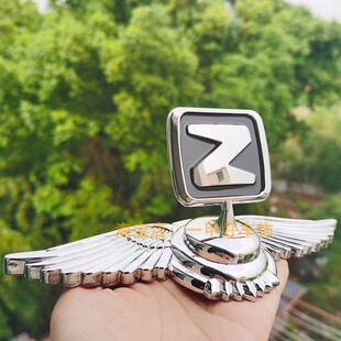 T200 适用于众泰Z300 Z500 Z700 饰车标贴 T600车头引擎机盖立标装