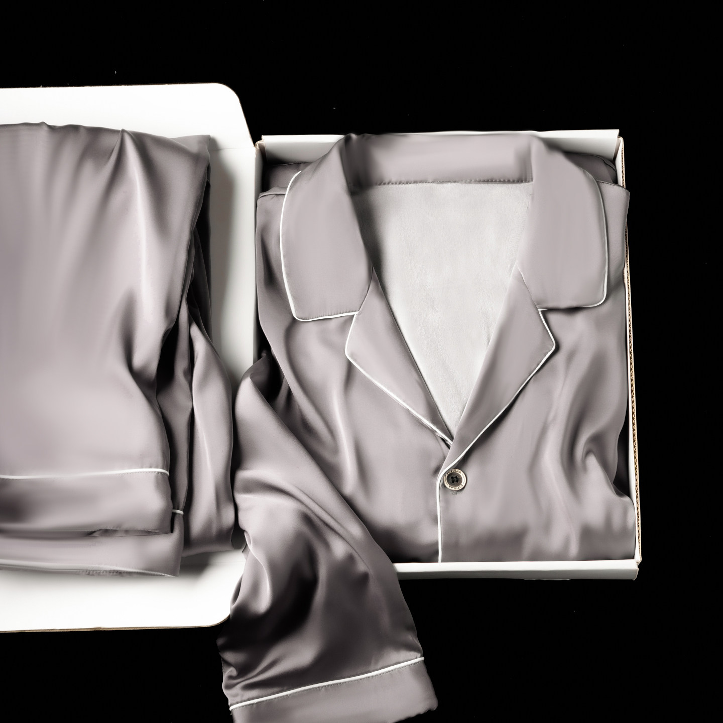 猫人男士睡衣冬季加厚保暖丝加绒2025新款高级感送男友爸爸礼盒装