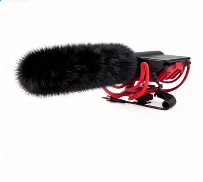 适用于罗德RODE VIDEOMIC话筒Video mic话筒毛毛套麦克风防风毛罩