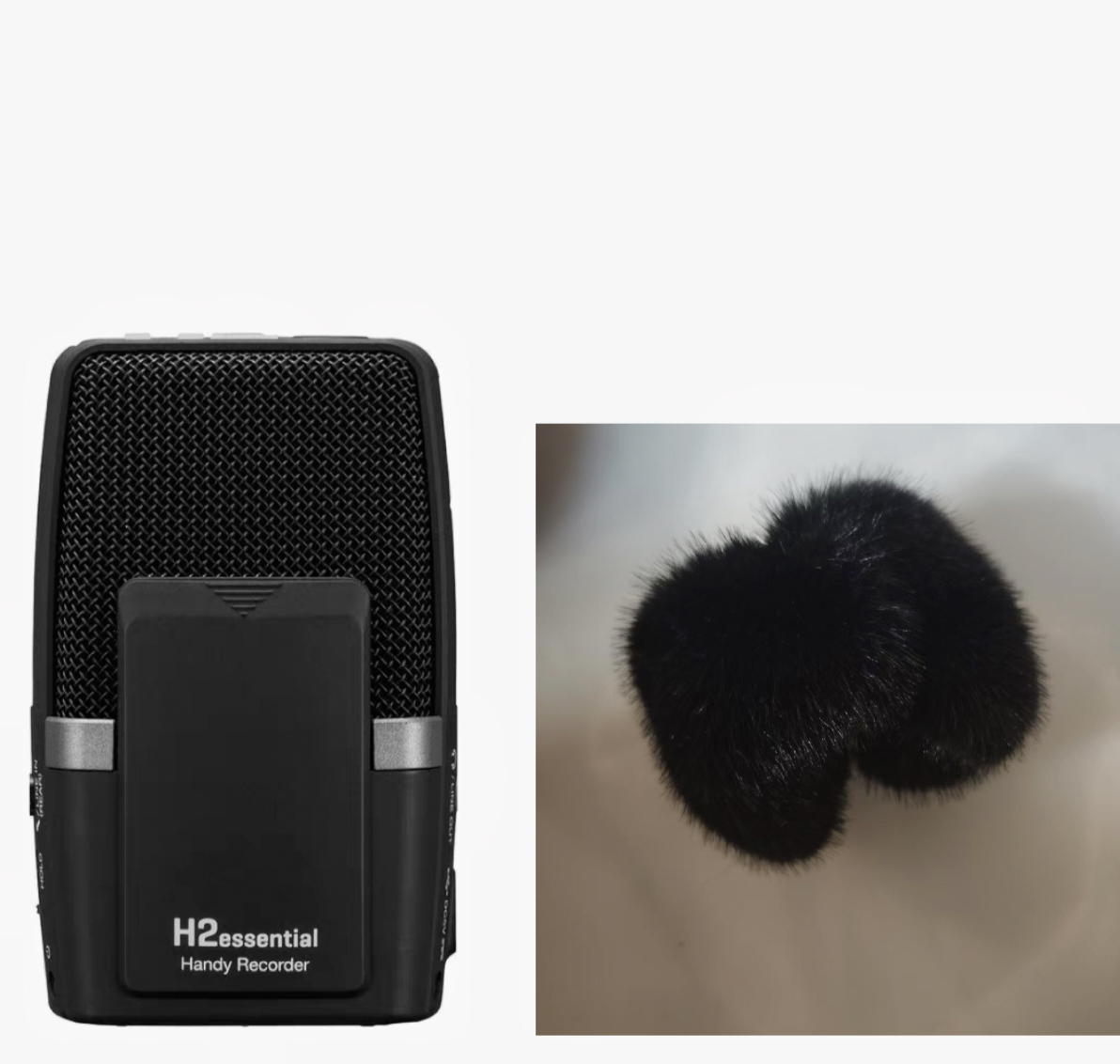 适用于ZOOM H2essential录音笔防风毛保护套降噪毛罩话筒毛套咪套