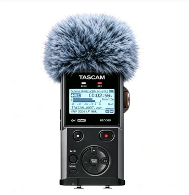 TASCAM DR-44WL录音笔降噪毛罩保护套麦克风防风毛绒咪罩配件毛衣