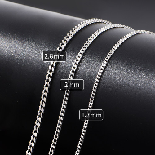 金颐堂s925纯银项链男女通用