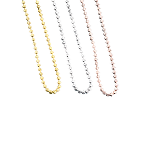 925银项链女闪亮钻石链长款纯银毛衣链镀18k金色爆闪素链银链子