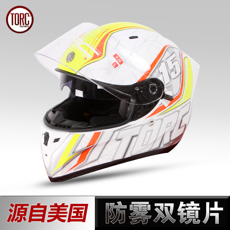 摩托车机车全盔美国TORC防雾全盔全覆式机车头盔街车骑士头盔男女|ruв категории мотоцикл/оборудование/аксессуары, мотоцикл рыцарь оборудование, мотоциклетный шлем - от Buy2taobao.com для оказания профессиональной услуги покупки агента Taobao