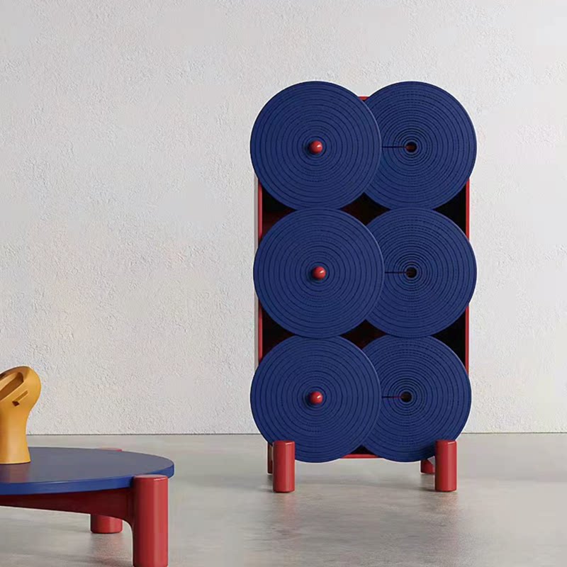 复古家用陈列柜展示柜餐边柜简约现代储物柜玄关柜中古创意边柜