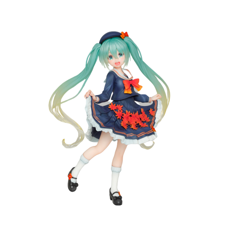 现货 Taito初音 miku 3rd秋服枫叶初音正品 V家景品手办-封面