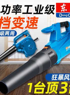 东成吹风机鼓风大功率工业用小型强力220v除尘电脑清灰电动吹灰枪