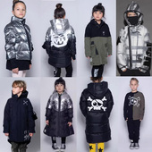 4折 儿童保暖羽绒服外套 秋冬款 现货 授权以色列潮牌NUNUNU