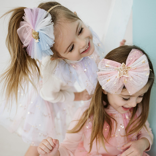 6折 现货美国Petite Hailey 儿童女童公主发饰品发夹发箍