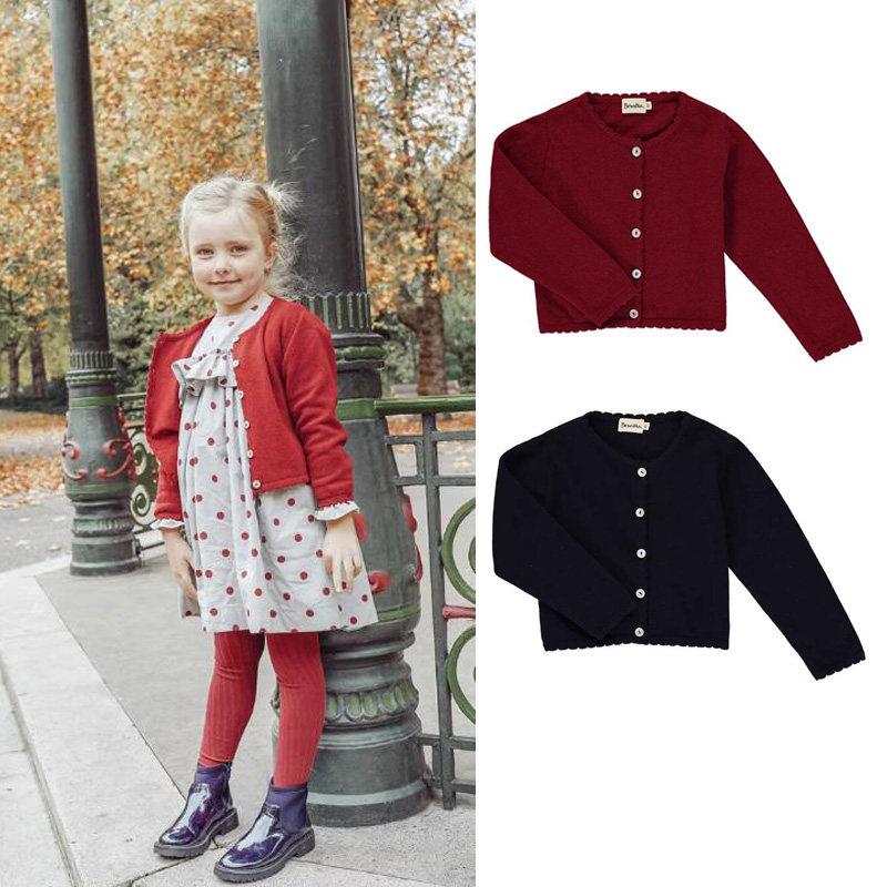 4折 现货 英国Benedita秋冬款 儿童女童羊毛针织衫开衫外套 3 4岁
