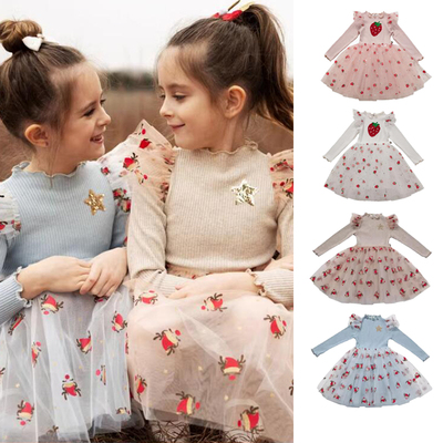 7折 美国Petite Hailey秋冬款 女童圣诞款纱纱tutu裙公主连衣裙