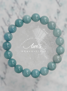 情侣多铁天蓝石天空蓝渐变手串