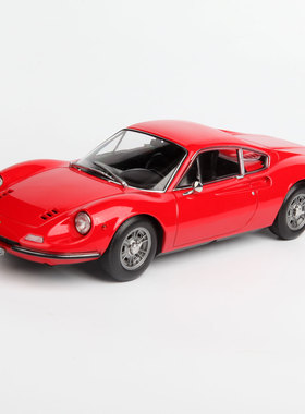 NOREV 1/18 Dino 246 GT 1968 Red 红色 合金汽车模型 不可开门