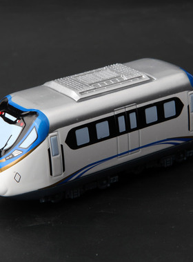 广州地铁 Q版列车模型Ⅱ 18号线 22号线 灰色 合金模型 不可开门