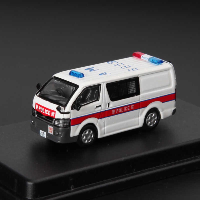 BEST CHOOSE1/64丰田海狮香港格仔警车合金汽车模型不开门AM6853