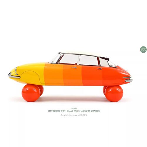 NOREV 1/12 雪铁龙Citroën DS 19 on balls 1959 合金汽车模型